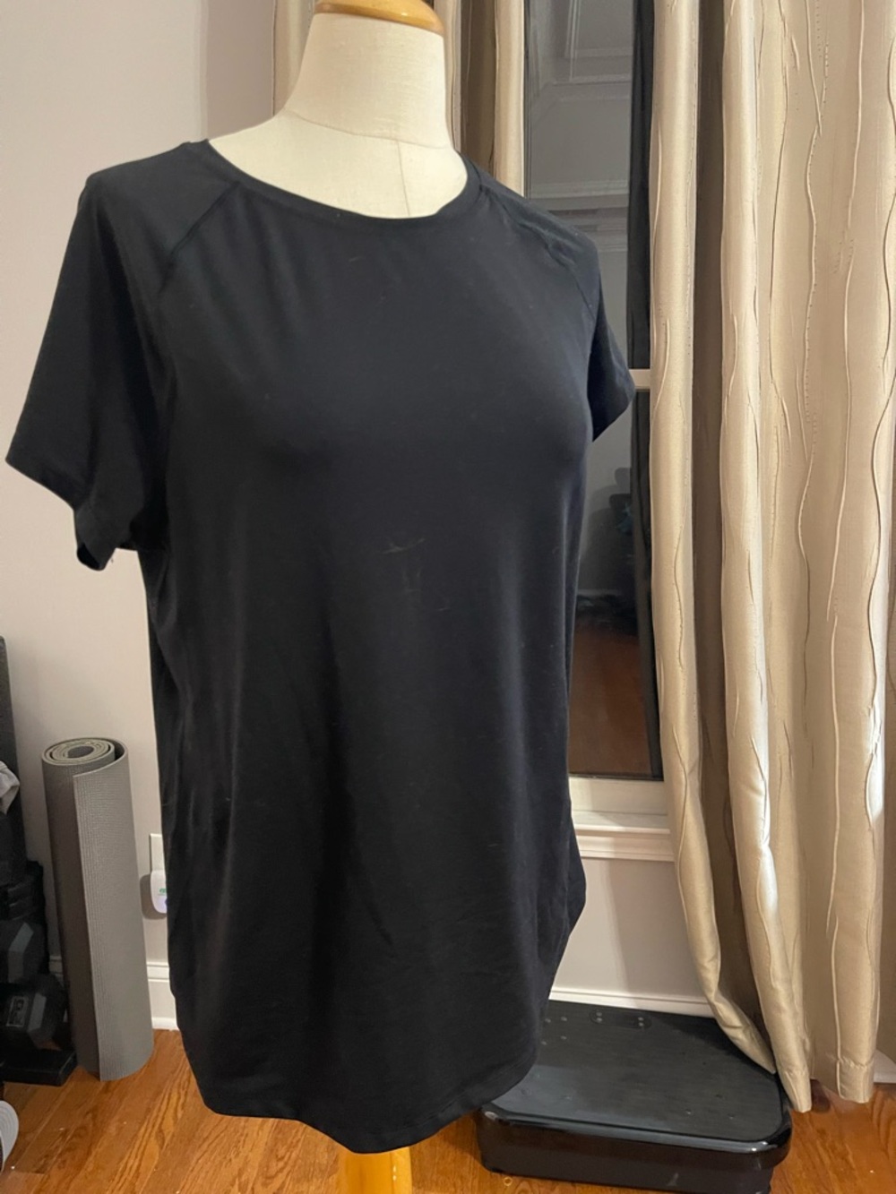 Champion Black Athletic Crew Top